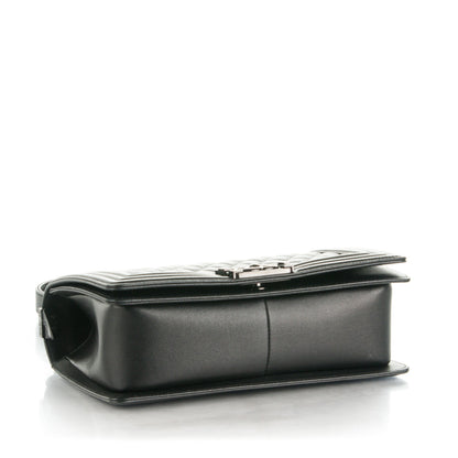 Chanel Caviar Quilted Medium Boy Flap So Black 5 of 9