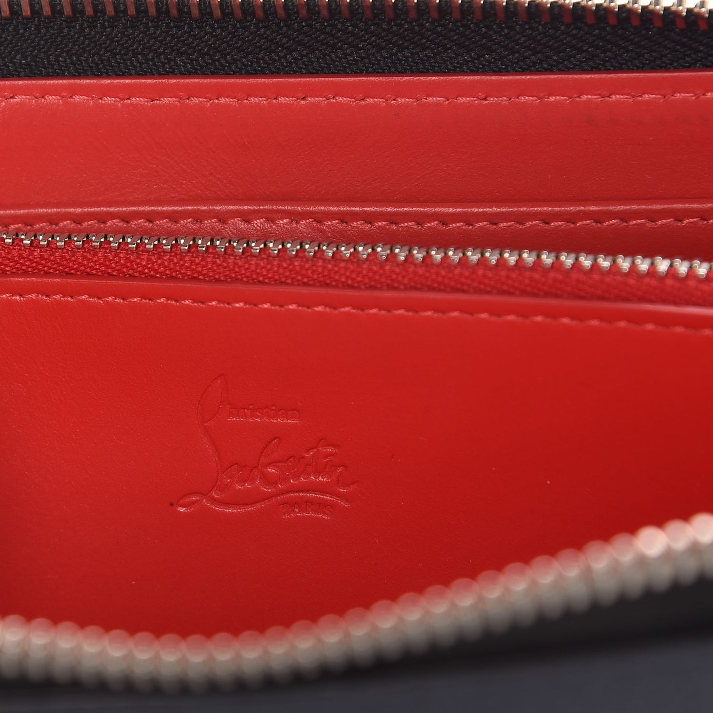 Calfskin Mexiloubi Panettone Zip Around Wallet Nuit