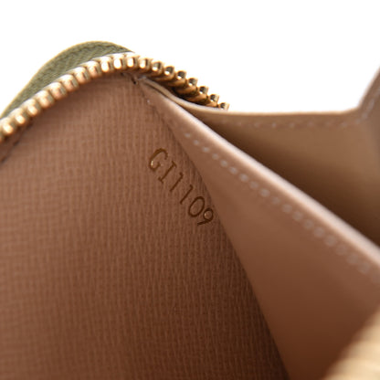 Louis Vuitton Monogram Giant Zippy Wallet Kaki White 7 of 9