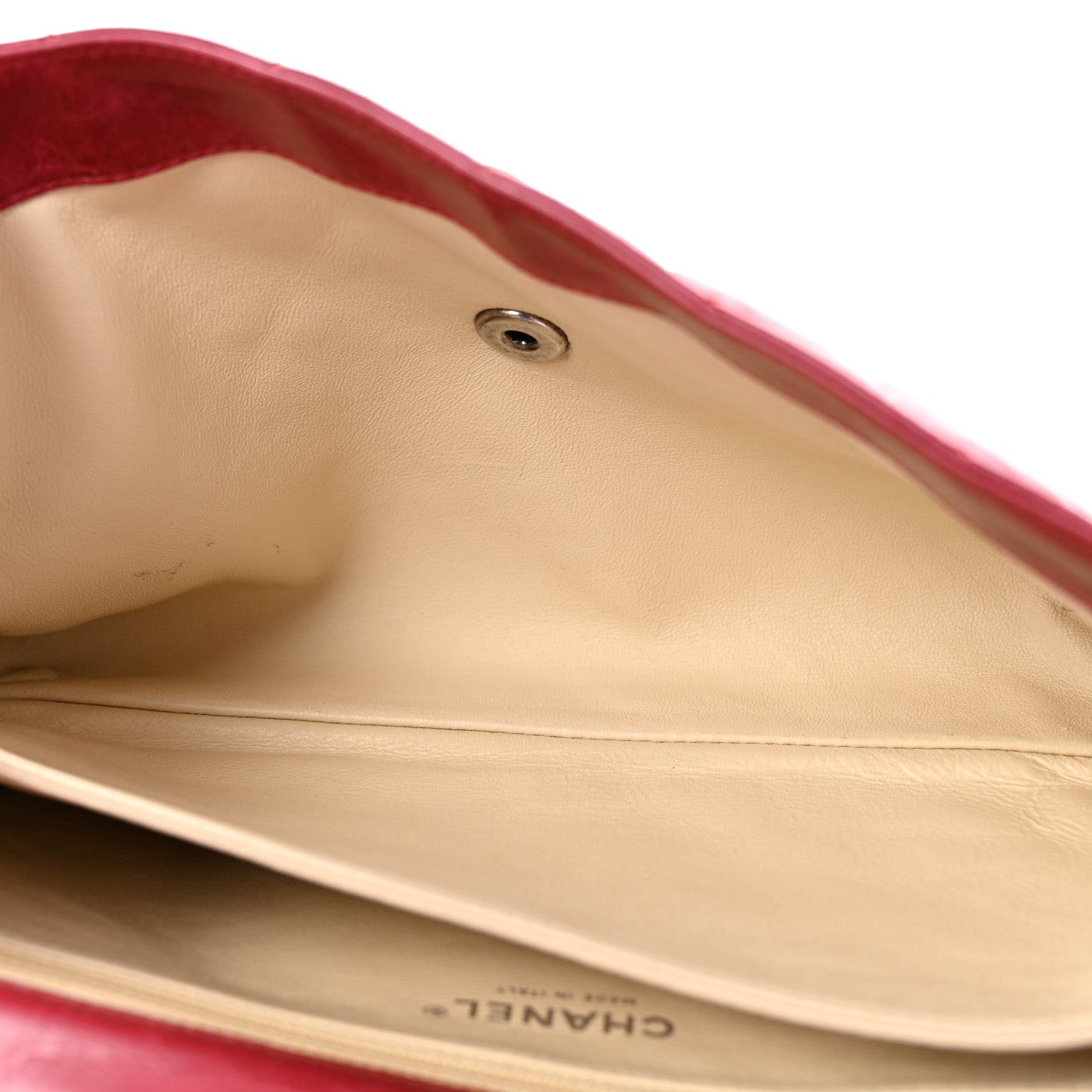 Chanel Glazed Calfskin Quilted Soft Boy Flap Red 5 of 14