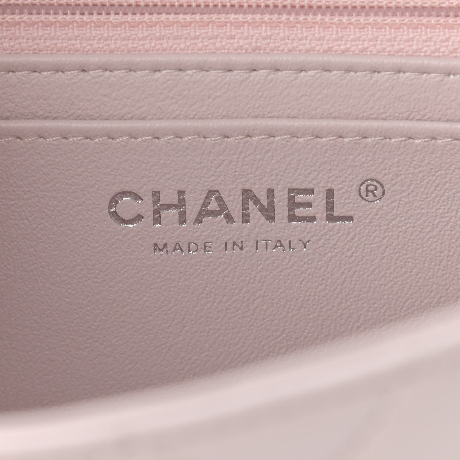 Chanel Lambskin Quilted Mini Rectangular Flap Light Purple 6 of 10