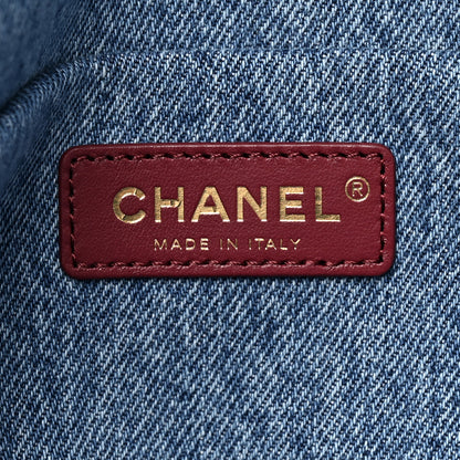 Chanel Denim Souplissimo Maxi Flap Blue 5 of 9