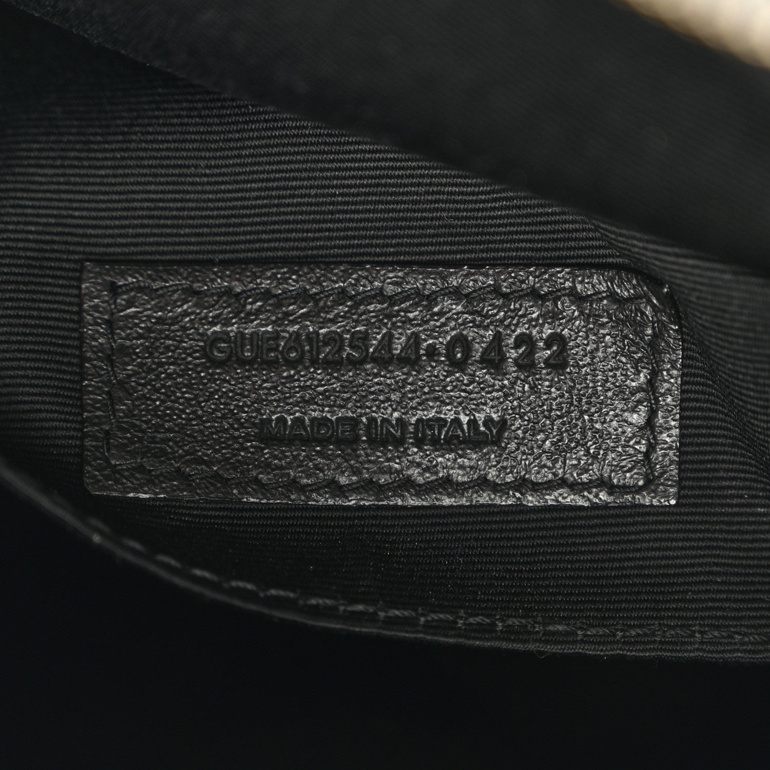 Saint Laurent Calfskin Matelasse Monogram Lou Camera Bag Smog 7 of 10