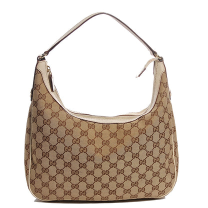 Gucci Monogram Medium Charmy Hobo Off White 1 of 7