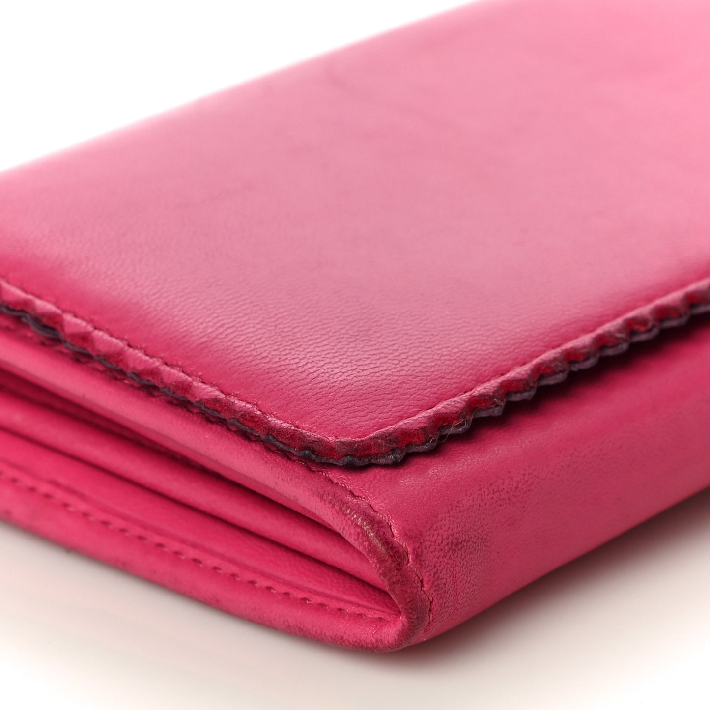Calfskin Continental Wallet Lipstick