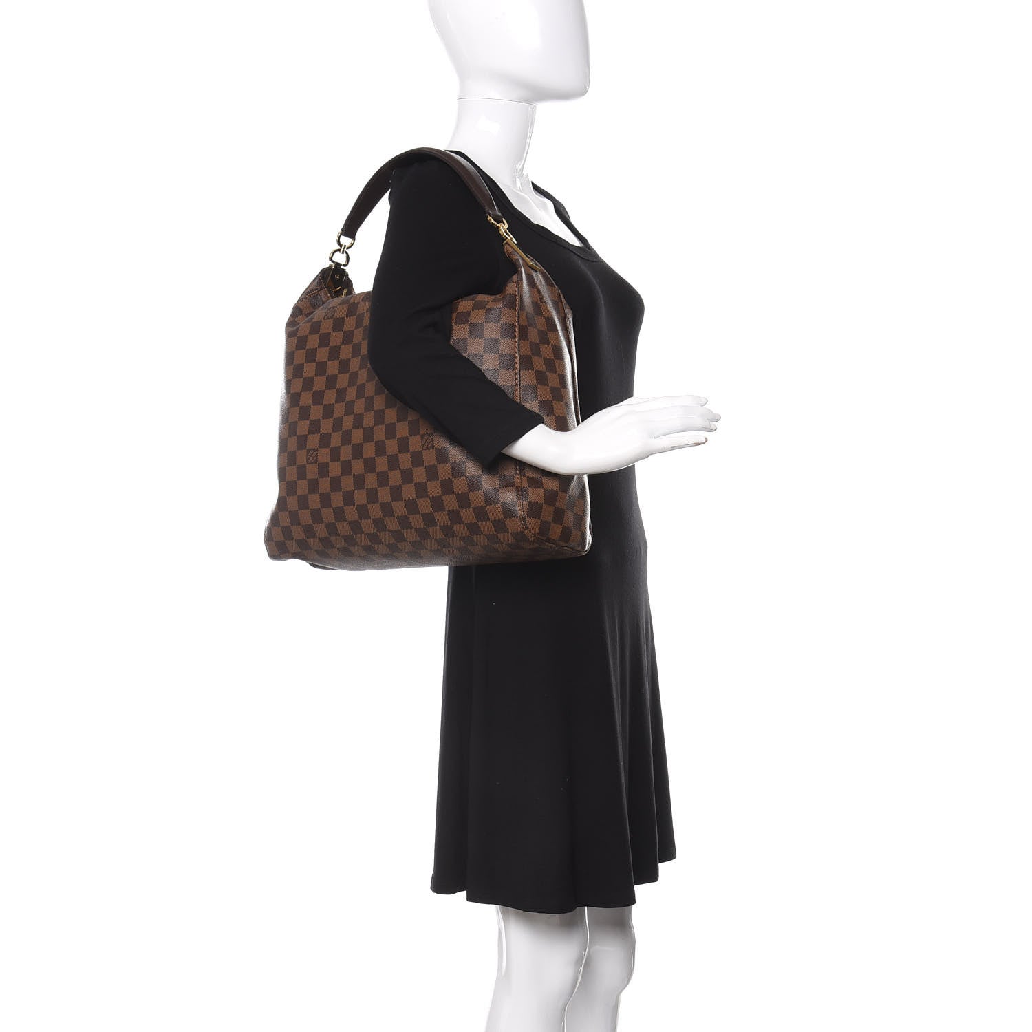 Louis Vuitton Damier Ebene Portobello GM 2 of 13