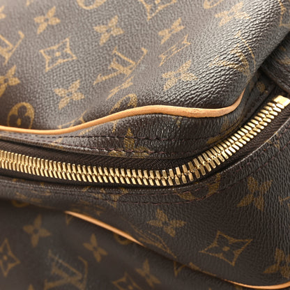 Louis Vuitton Monogram Alize 2 Compartment Luggage Travel Bag 9 of 10