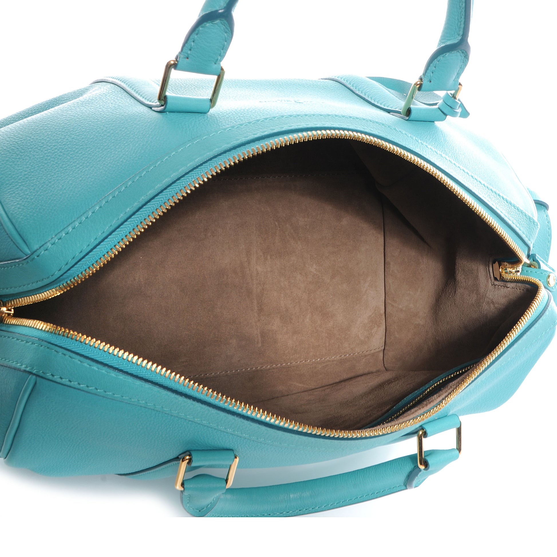 Louis Vuitton Calfskin SC Bag PM Turquoise 5 of 8