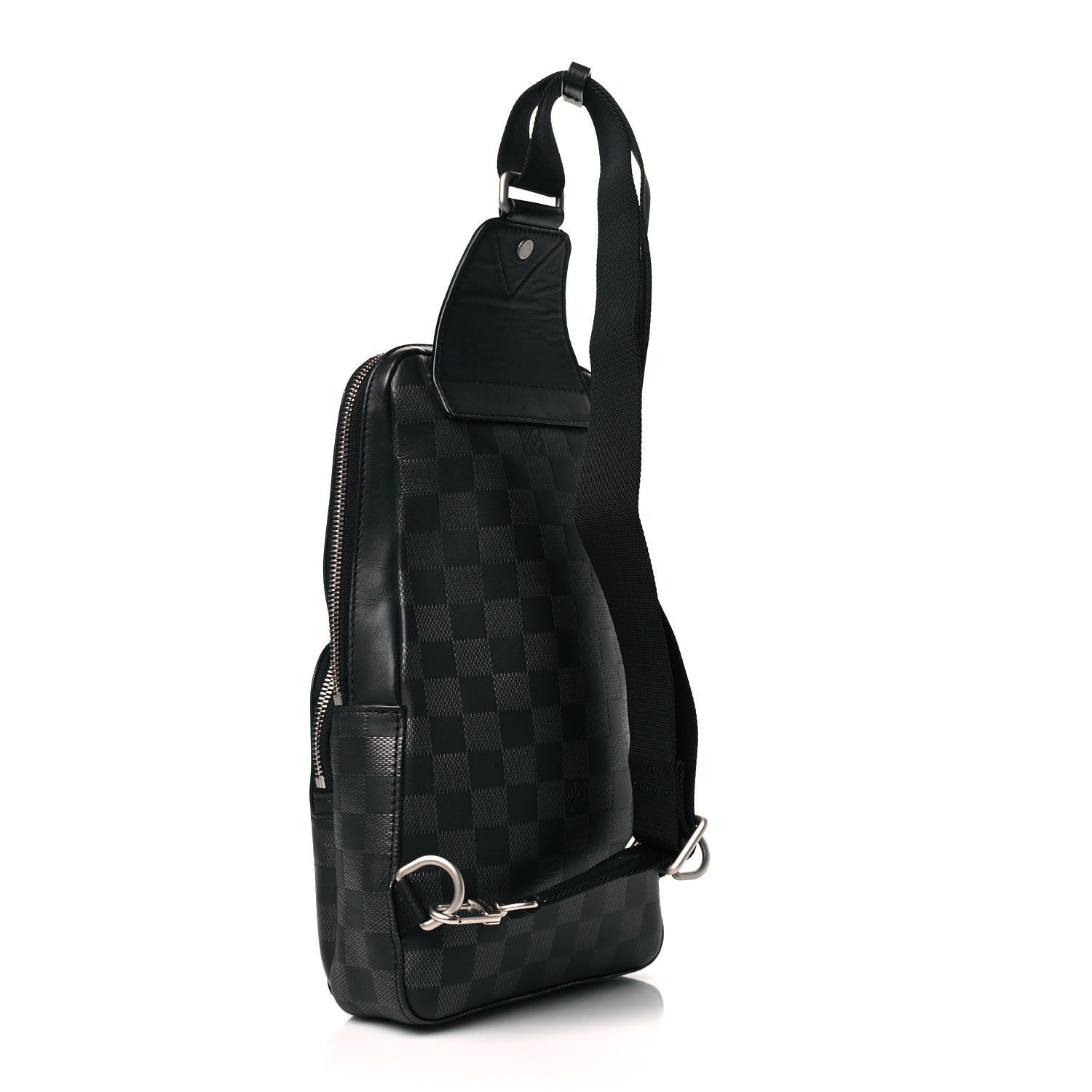 Louis Vuitton Damier Infini Avenue Sling Bag Onyx Silver 3 of 9