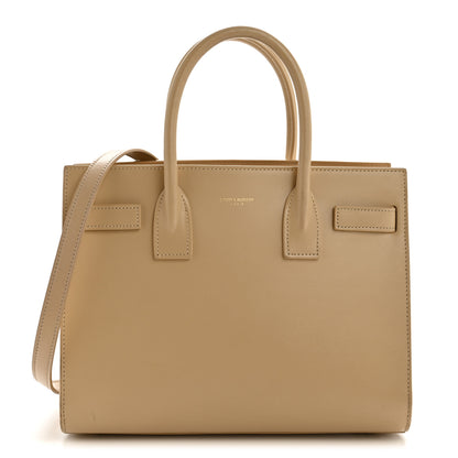 Saint Laurent Calfskin Baby Sac De Jour Dark Beige 1 of 16