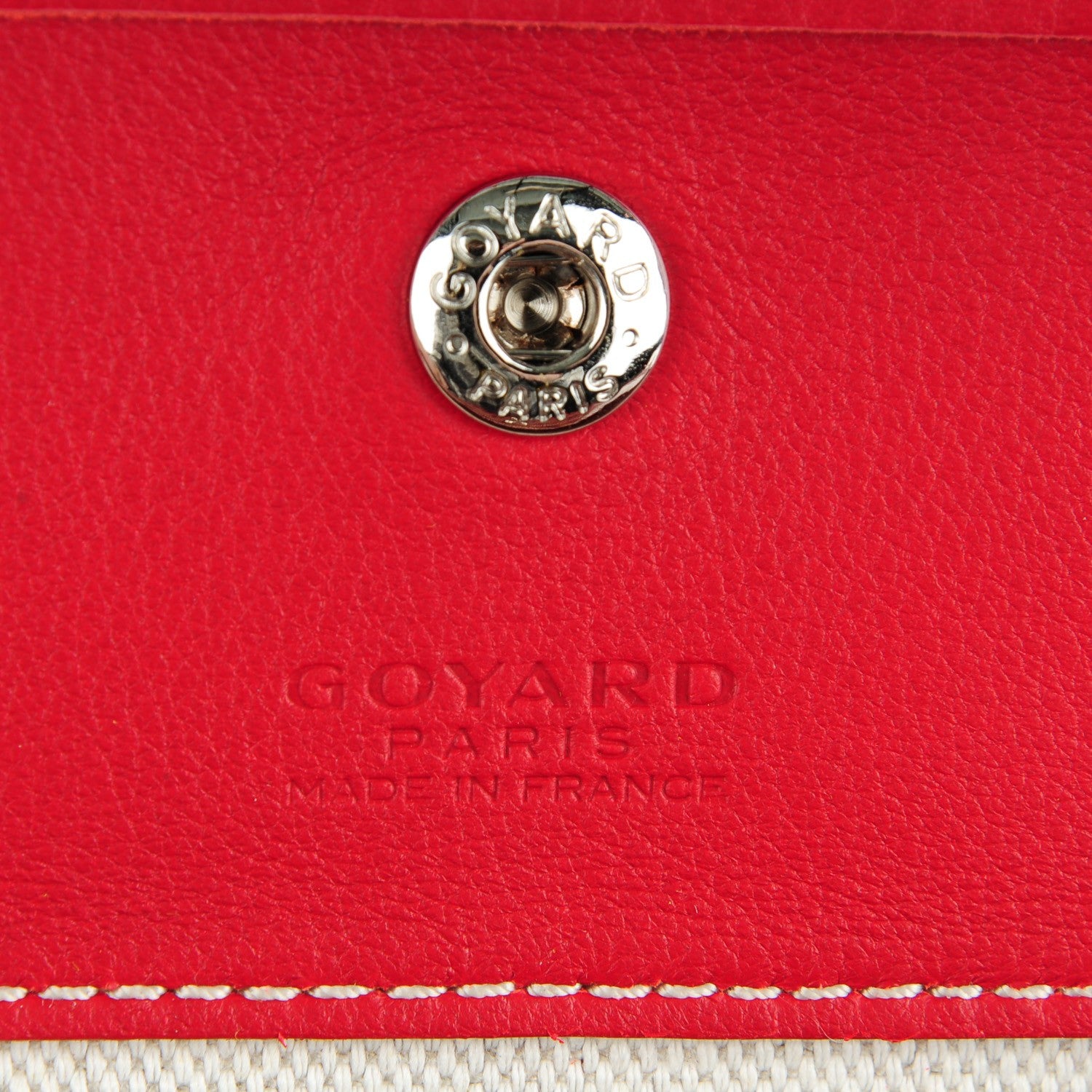 Goyard Goyardine Saint Louis PM Red 7 of 9