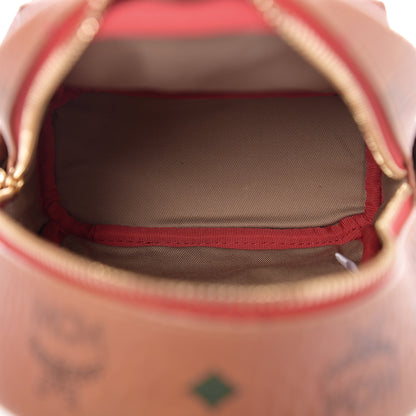 MCM Visetos Spektrum X-Mini Backpack Cognac 4 of 9