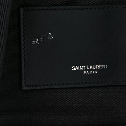 Saint Laurent Suede City Backpack Black 12 of 13