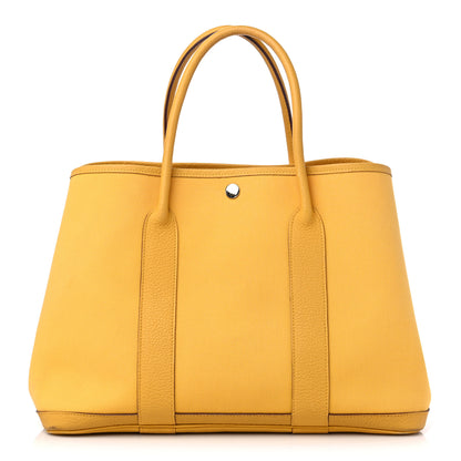 Hermes Toile Negonda Garden Party Tote 36 MM Soleil 1 of 11