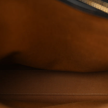 Celine Triomphe Canvas Calfskin Small Vertical Cabas Tan 5 of 12