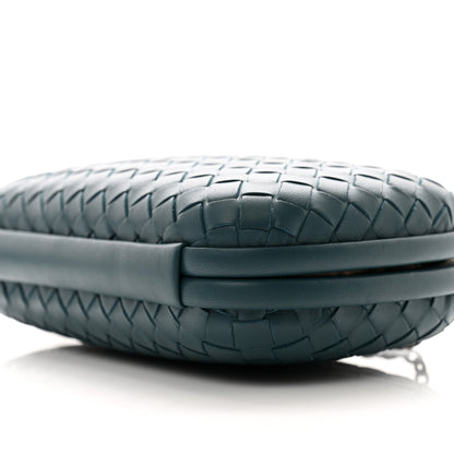 Bottega Veneta Nappa Intrecciato Chain Knot Clutch Mallard 9 of 9