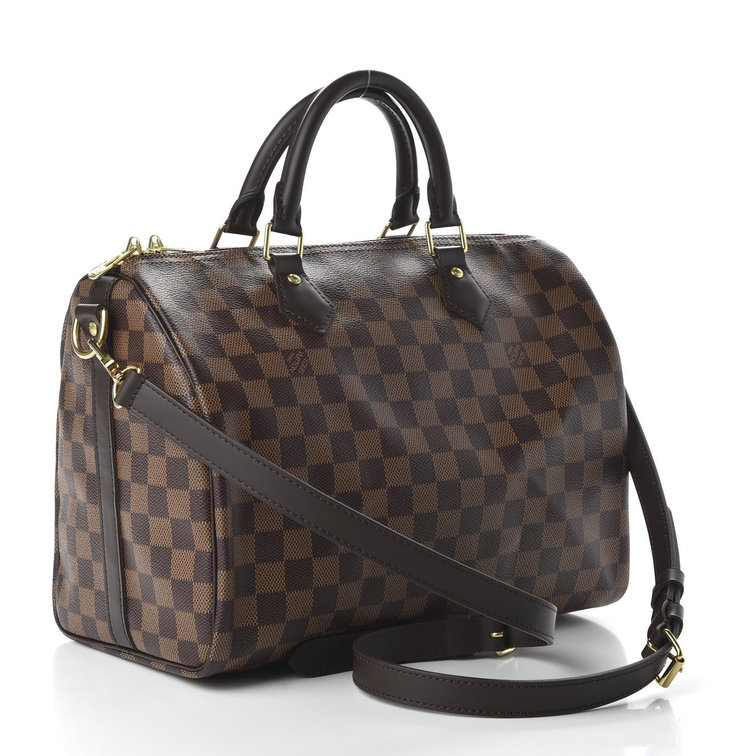 Louis Vuitton Damier Ebene Speedy Bandouliere 30 4 of 11