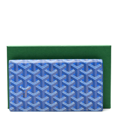 Goyard Goyardine Richelieu Wallet Sky Blue 9 of 9