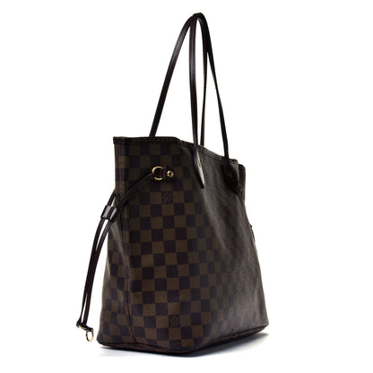 Louis Vuitton Damier Ebene Neverfull MM 2 of 8