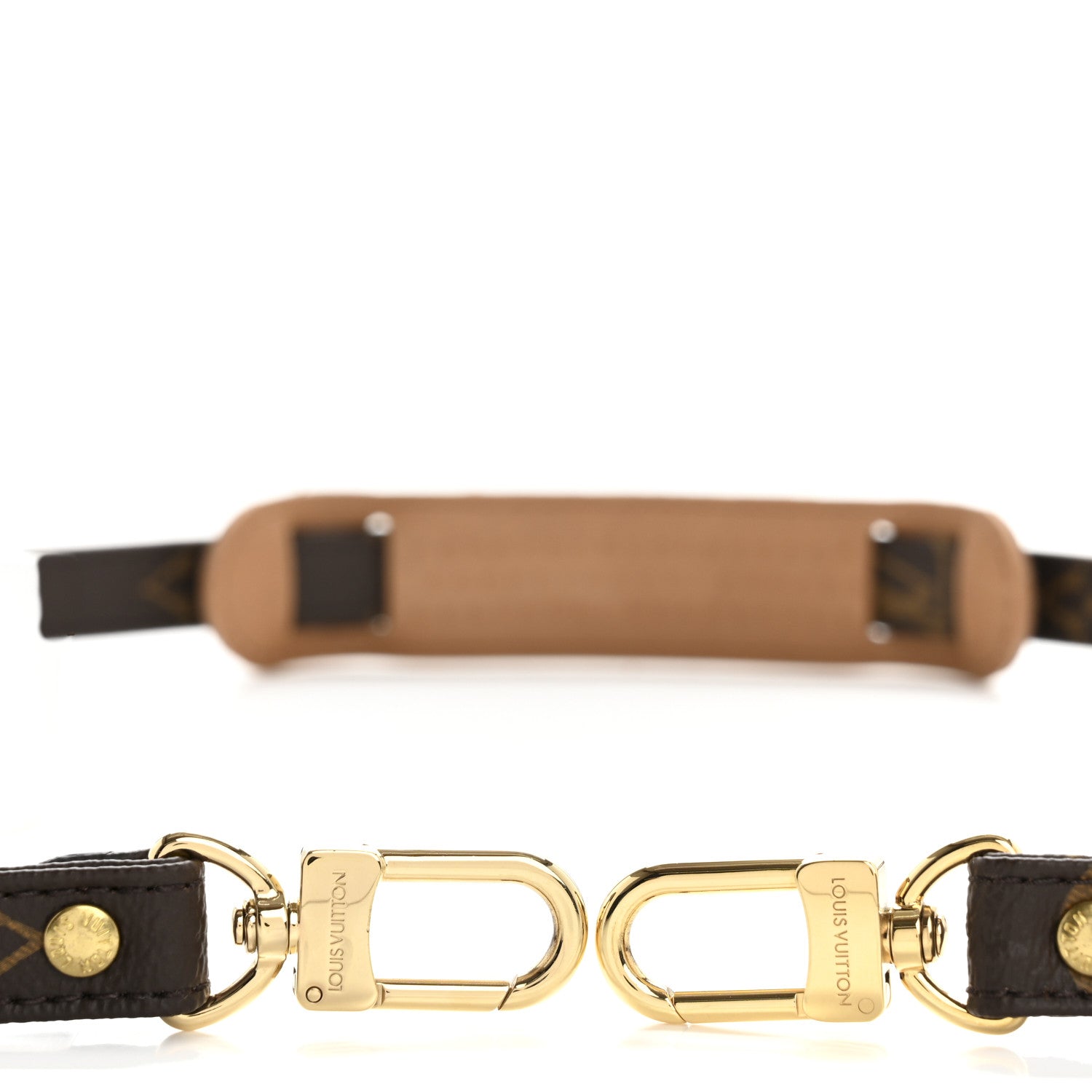 Louis Vuitton Monogram 16mm Adjustable Shoulder Strap 3 of 6