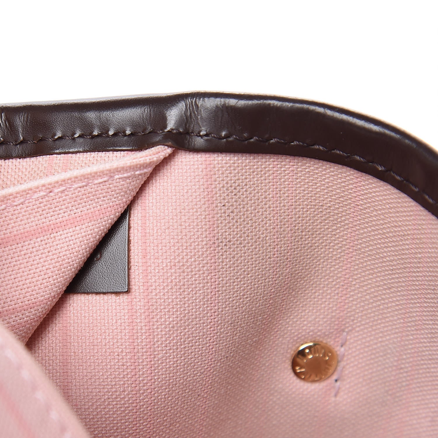 Louis Vuitton Damier Ebene Neo Neverfull MM Rose Ballerine 8 of 20