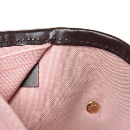 Louis Vuitton Damier Ebene Neo Neverfull MM Rose Ballerine 8 of 20