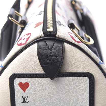 Louis Vuitton Game On Speedy Bandouliere 25 White 6 of 10