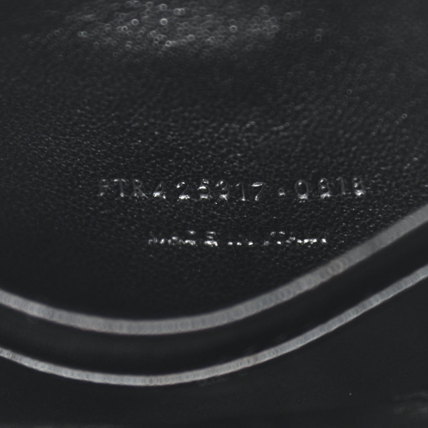 Nappa Monogram Blogger Bag Black