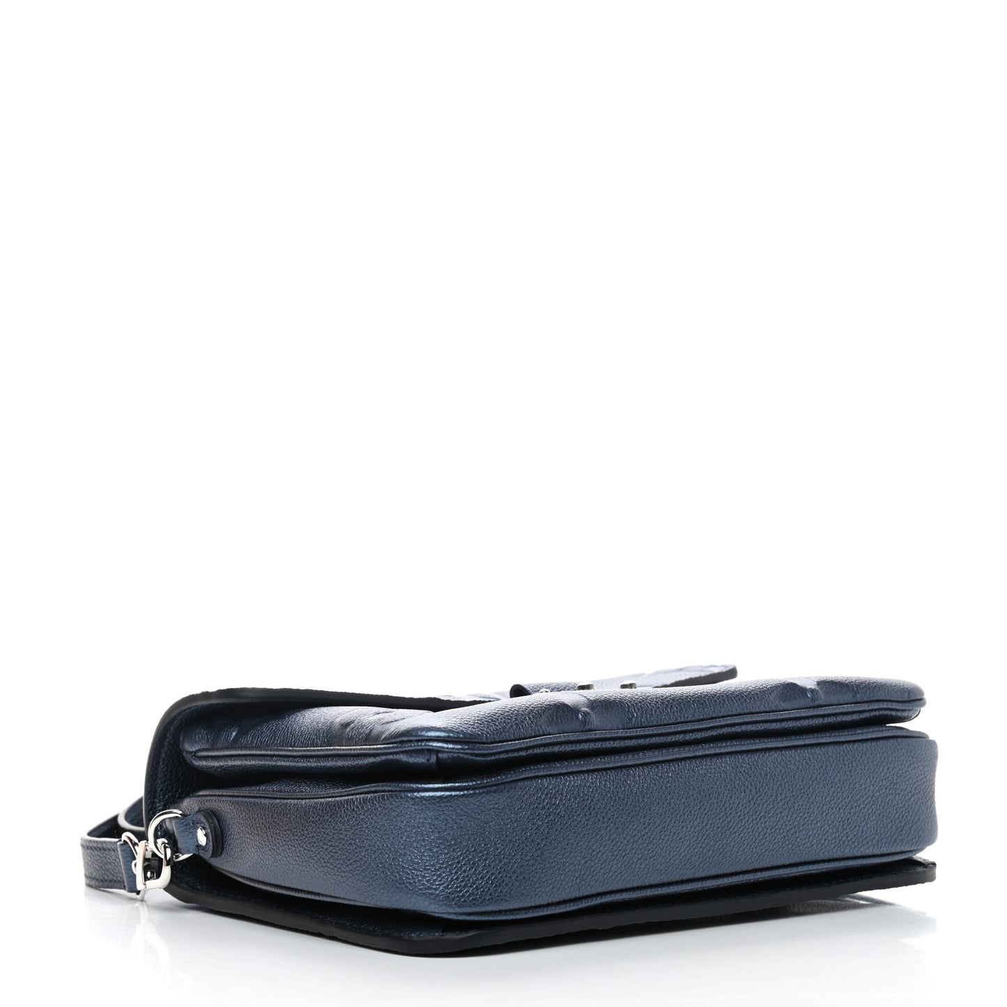 Metallic Empreinte Monogram Giant Pochette Metis Navy Nacre