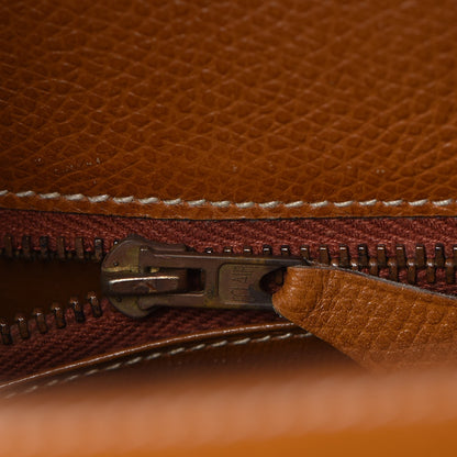 Hermes Courchevel Kelly Sellier 28 Gold 25 of 50