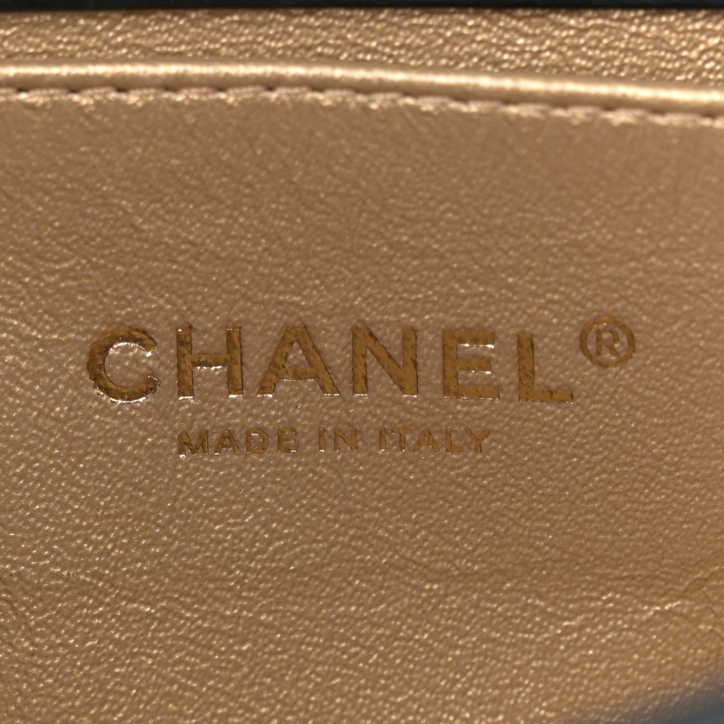 Crocodile Python Calfskin Embossed Small Boy Flap Black Gold