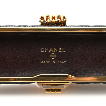 Chanel Caviar Quilted Reissue Lipstick Case Black 8 of 10