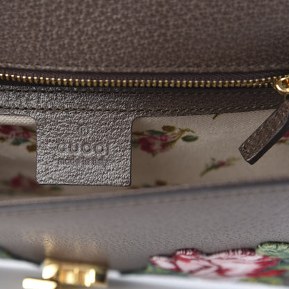 Gucci Calfskin Embroidered Sylvie Belt Bag Brown 6 of 10