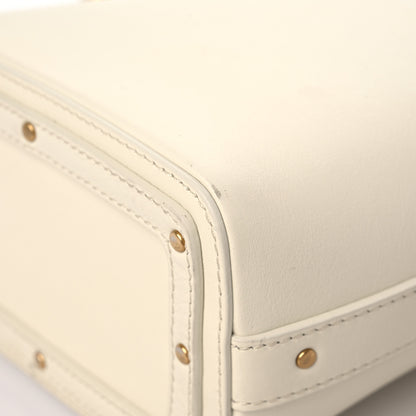 Chloe Smooth Calfskin Mini Roy Bucket Bag Natural White 10 of 18