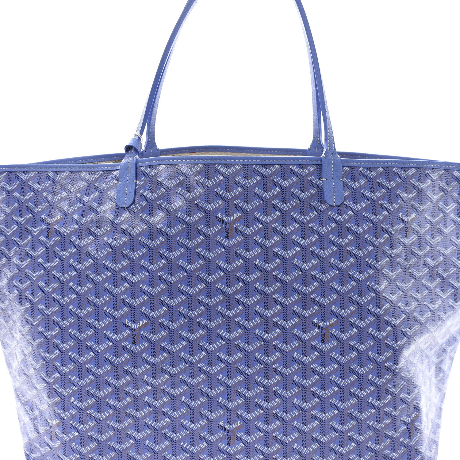 Goyard Goyardine Le Jardin Saint Louis GM Iris 9 of 11