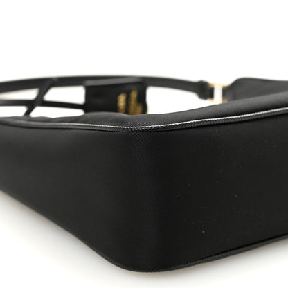 Prada Tessuto Nylon Saffiano Mini Re-Edition 2005 Bag Black 8 of 9