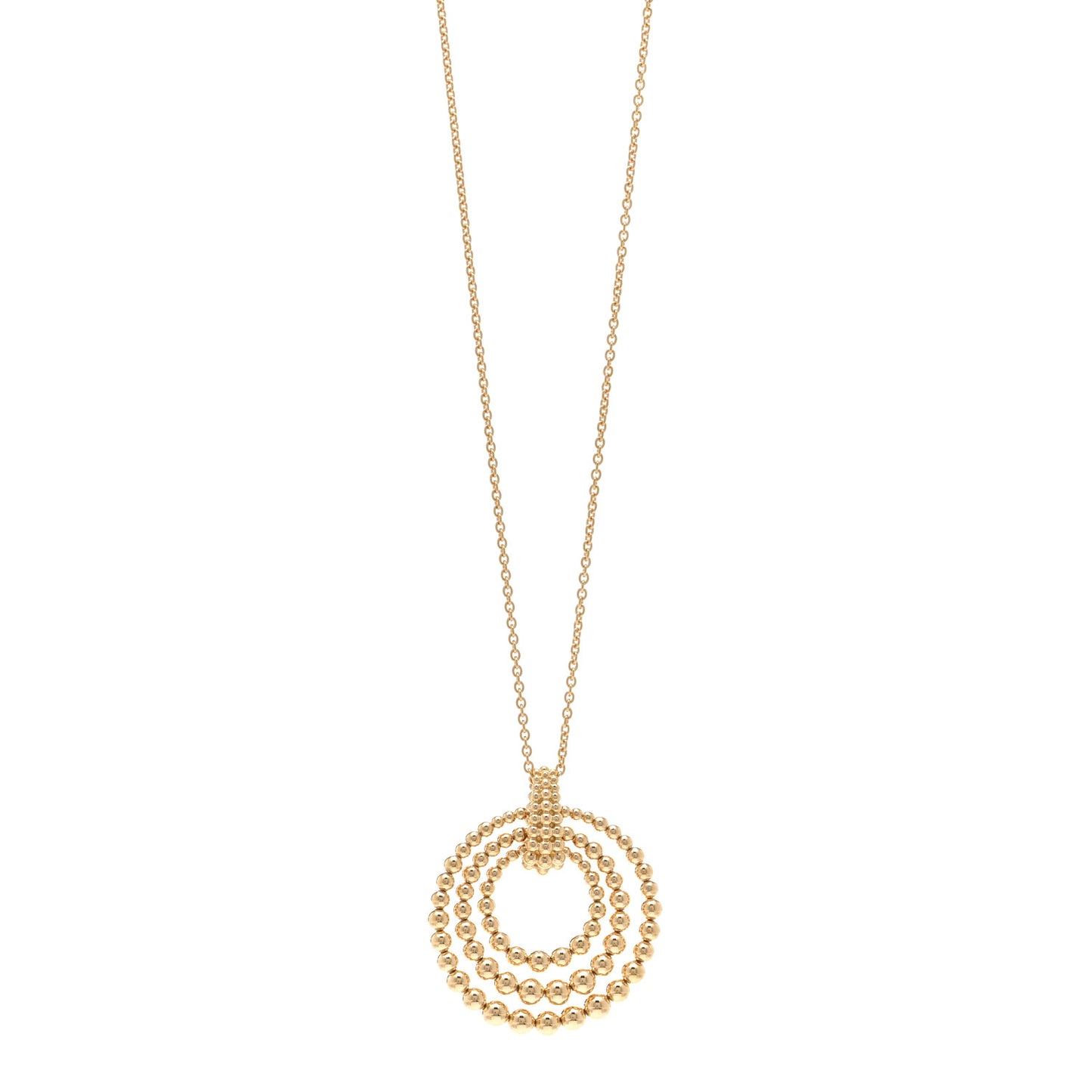 18K Yellow Gold Onyx Perlee Couleurs Transformable Long Necklace
