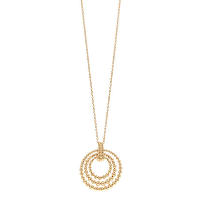Van Cleef & Arpels 18K Yellow Gold Onyx Perlee Couleurs Transformable Long Necklace 1 of 5