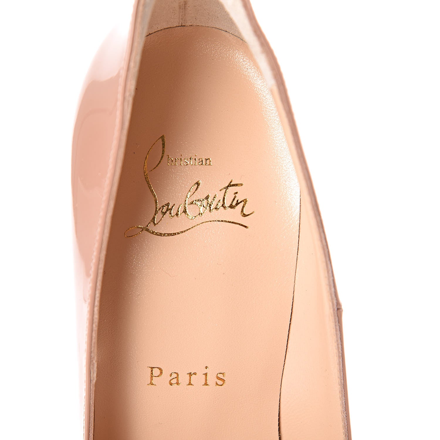 Christian Louboutin Patent So Kate 120 Pumps 37 Nude 7 of 8