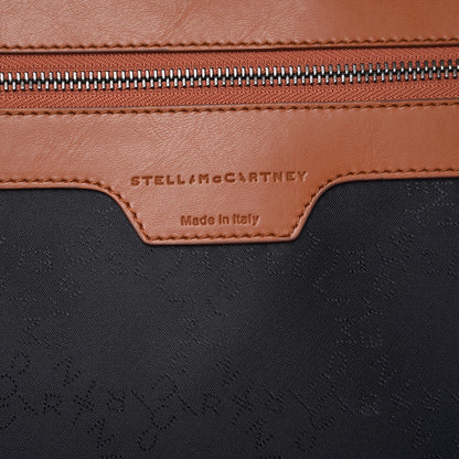Stella McCartney Smooth Faux Leather 4 Wheel Falabella Travel Suitcase Tan 7 of 11