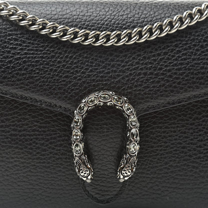 Gucci Calfskin Mini Dionysus Chain Wallet Black 8 of 13