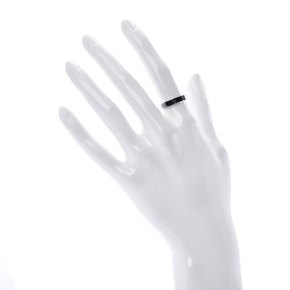 Cartier 18K White Gold 3.5mm LOVE Wedding Band Ring 51 5.75 2 of 4