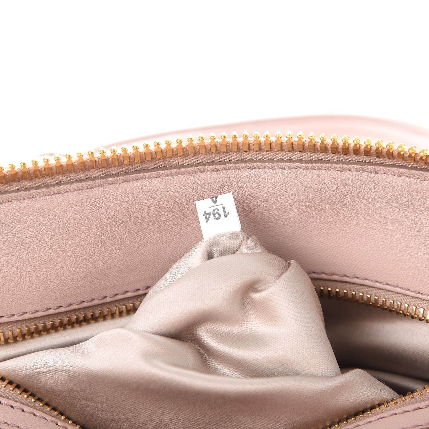 Miu Miu Nappa Matelasse Bauletto Top Handle Cammeo 8 of 9