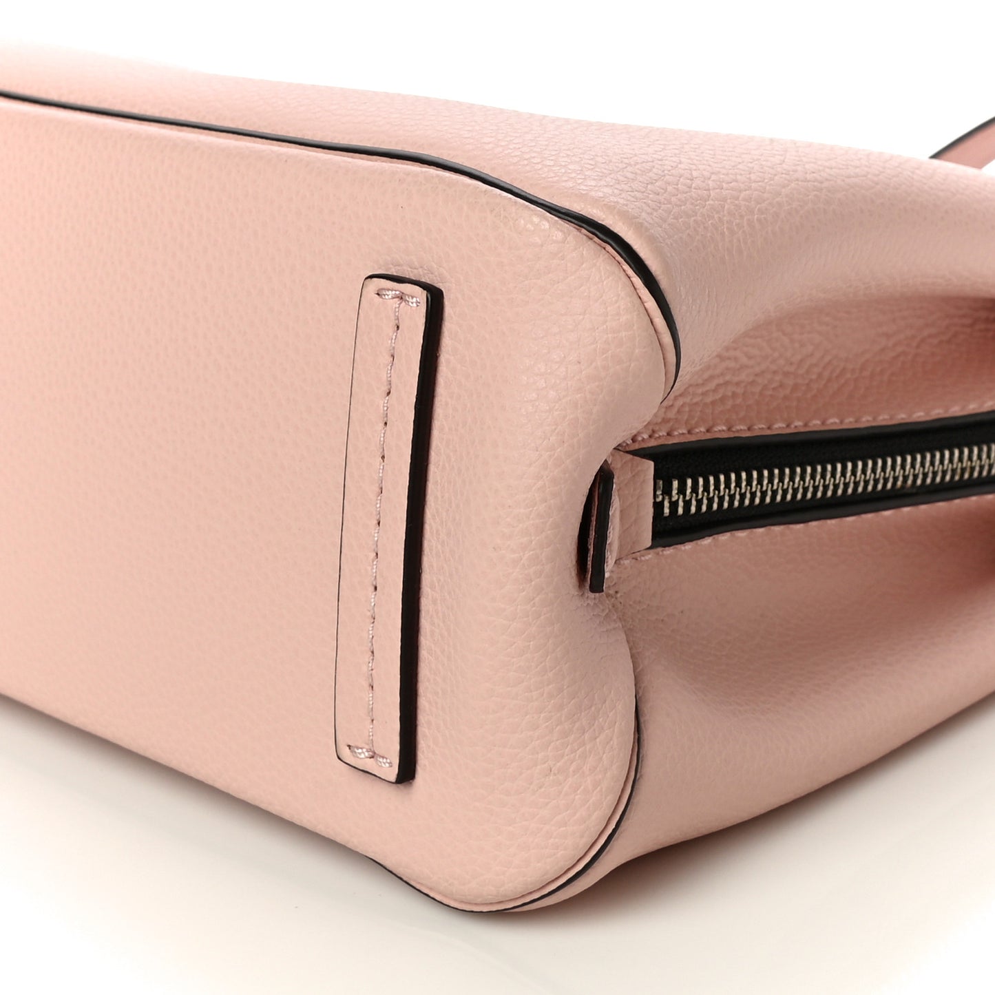 Pebbled Calfskin Editor Shopping Tote Pearl Pink