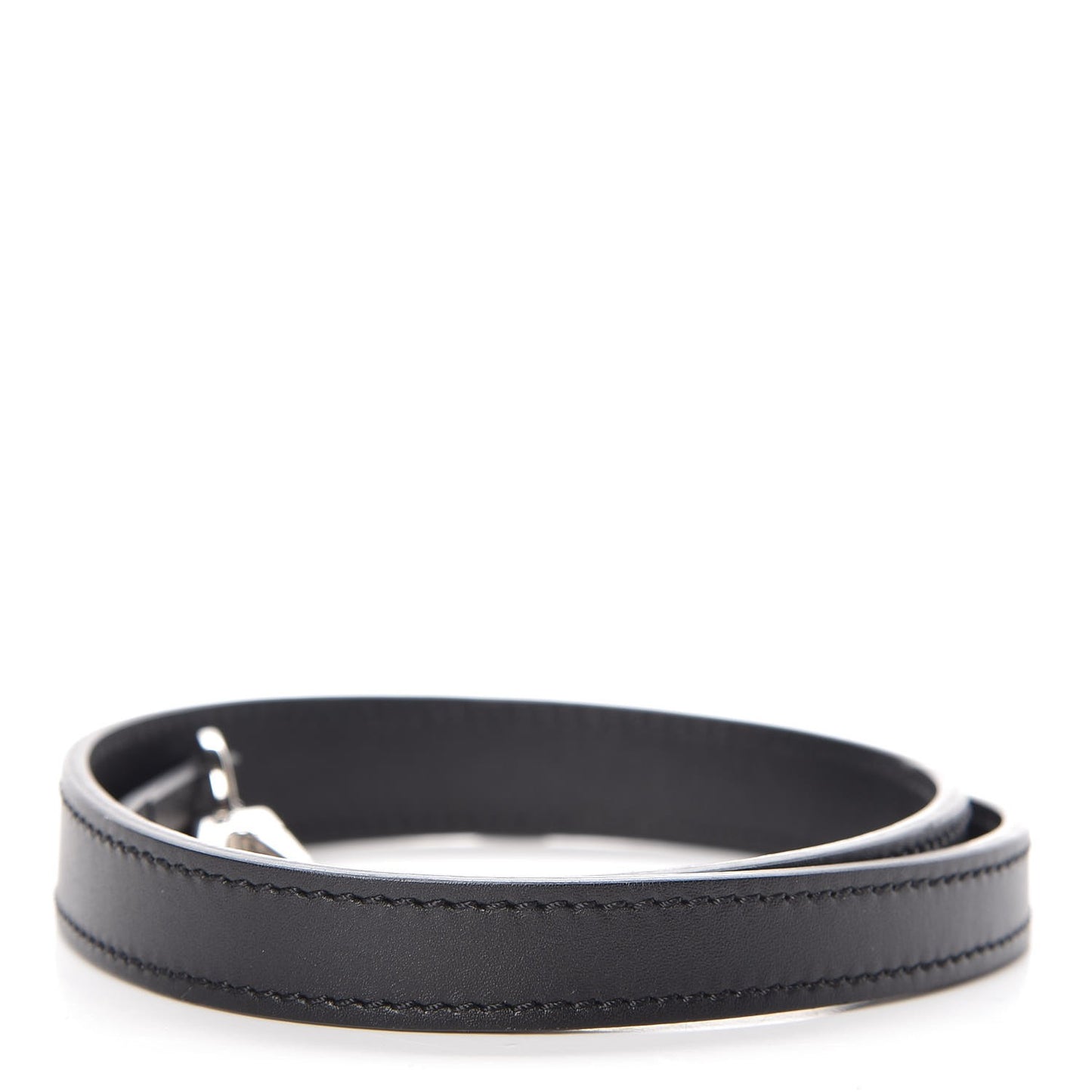 Calfskin City Steamer MM Shoulder Strap Black