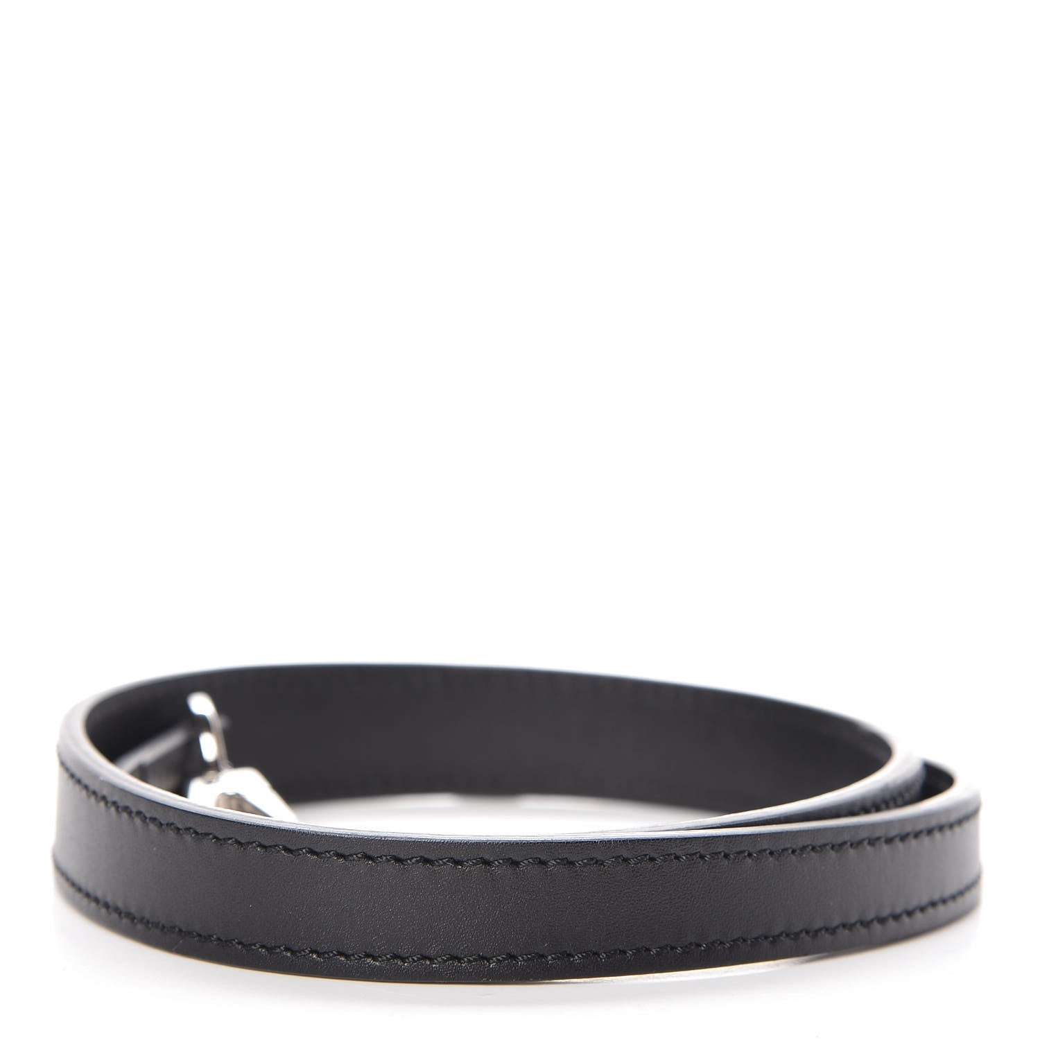 Louis Vuitton Calfskin City Steamer MM Shoulder Strap Black 2 of 5
