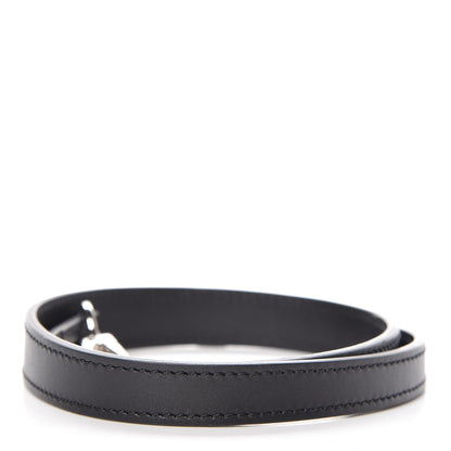 Louis Vuitton Calfskin City Steamer MM Shoulder Strap Black 2 of 5