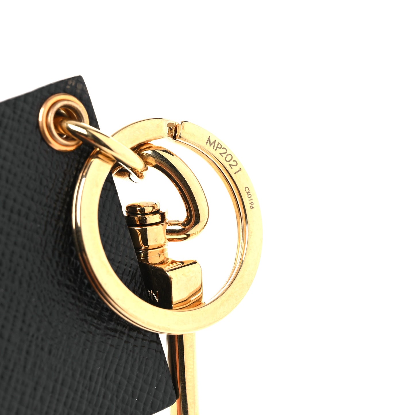Epi Monogram Race Bag Charm Key Holder