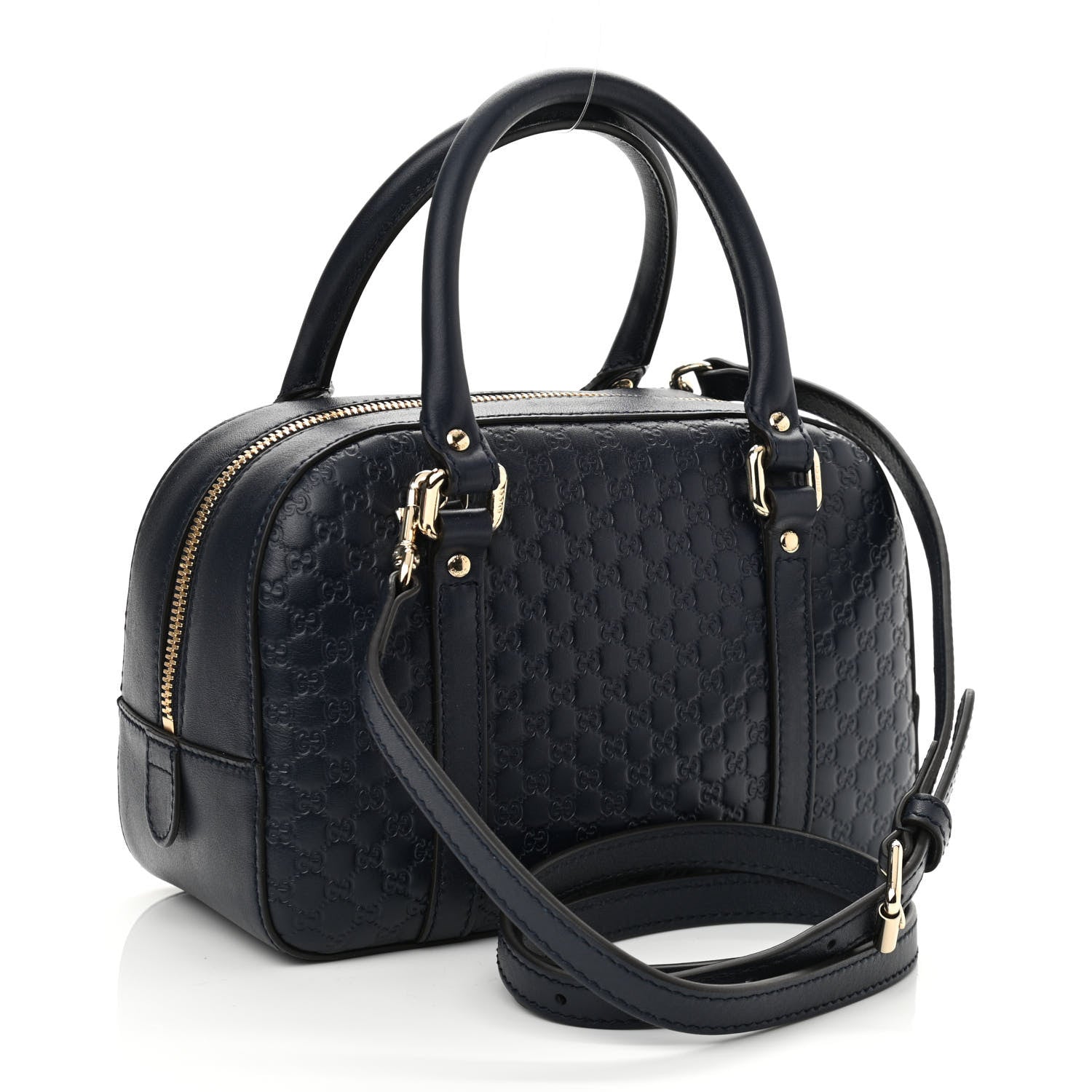 Gucci Soft Microguccissima Small Crossbody Bag Blue 3 of 12