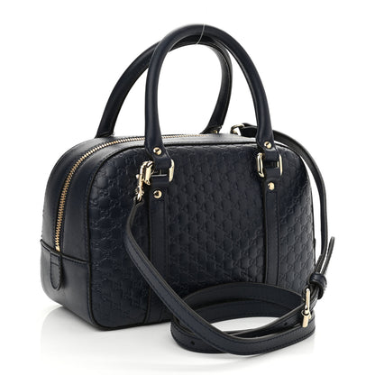 Gucci Soft Microguccissima Small Crossbody Bag Blue 3 of 12